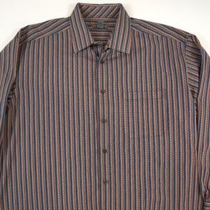 Johnston & Murphy Button Front Mens XL Shirt